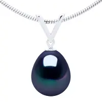 ATELIERS SAINT GERMAIN Halsband Halvstyvt äkta odlad sötvattenspärla pärla 10-11 mm
