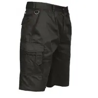 Portwest Stridsshorts för män L svart