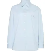 Calvin Klein Poplin Relaxed Button Up Shirt
