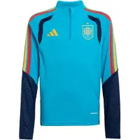 Adidas Spanien Träningströja Tiro 26 VM 2026 - Blå Barn - , storlek 176 cm