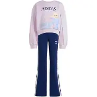 Adidas Träningsset 'x Disney Die Eiskönigin' himmelsblå / mörkblå / lavendel / vit