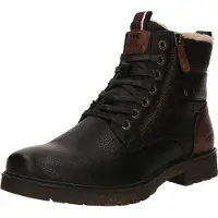 Mustang Boots med snörning mörkbrun / svart