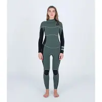 Hurley Plus 4/3 Mm Våtdräkt I Neopren För Dam Med Långa ärmar Och Dragkedja I Bröstet