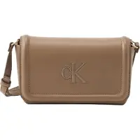 Calvin Klein Axelremsväska taupe