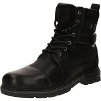 Mustang Boots med snörning svart