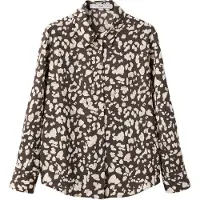 Mango Blus beige / brun / off-white