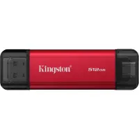 Kingston Dual - SSD - 512 GB - extern (portabel) - USB 3.2 Gen 2