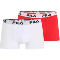 FILA Boxershorts röd / svart / vit