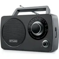 Muse | Bärbar radio | M-075 R | AUX-ingång