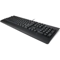 Lenovo Preferred Pro II - Tangentbord - full size - USB - QWERTY - Nordisk - svart - brun låda