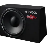 Kenwood KSC-W1200B Bil-Subwoofer Passiv 1200 W