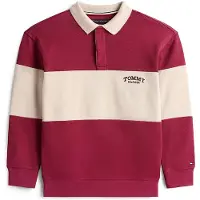 Tommy Hilfiger Colour-Blocked Long Sleeve Polo Shirt