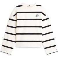 Tommy Hilfiger Sweatshirt ecru / svart