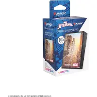 GameGenic Magic the Gathering - Marvel's Spider-Man - Premium Art Sleeves - Plains