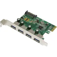 Renkforce 4 Port USB 3.0 kontrollerkort USB-A PCIe