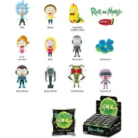 MONOGRAM Rick And Morty Serie 1 3d Pvc-väskklämmor 24 Enheter