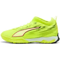 Puma Ultra 6 Match Mid + TT Unleashed - Gul/Svart/Röd Barn - Turf (TF), storlek 37½