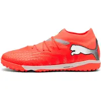 Puma Future 9 Pro Cage TT Unleashed - Röd/White/Svart/Silver - Turf (TF), storlek 39
