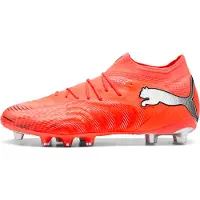 Puma Future 9 Ultimate AG Unleashed - Röd/White/Svart/Silver - Konstgräs (AG), storlek 45