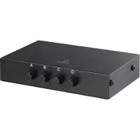 Renkforce 4 Port USB 2.0-switch Svart