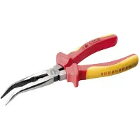 Toolcraft TO-6796773 VDE Telefontång Böjda 40° Krom-vanadin-stål 200 mm