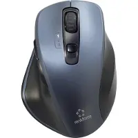Renkforce Ergonomisk mus Bluetooth, Trådlös Optisk Grå 7 Knappar 1600 dpi Ergonomisk