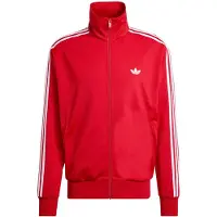 Adidas Originals Sweatjacka 'Firebird' cranberry / vit