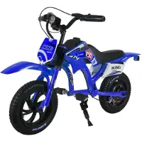 Electric Ride YAMALI C6 Elcykel 200W 25.2V2600MAh Urban Pendling E-cykel 12 Tums Däck Barns Utomhuslek EBike blå