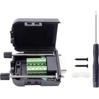 TRU COMPONENTS T190C4088 D-SUB instickskontakt poltal: 9 skruvar, 1 st
