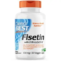 Doctors Best , Fisetin med Novusetin, 100 mg, 30 vegetabiliska kapslar