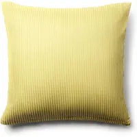 Borg Örngott 60x63 cm - Egyptisk bomull - Gula jacquardvävda ränder
