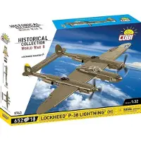 COBI Lockheed(R) P-38H Lightning (byggmodell)