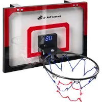 ET Toys Electronic Basketball Over the Door with Digital Counter