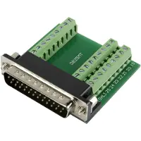 TRU COMPONENTS DSUB25M-27TB-3 1229325 D-Sub kontakt 90 ° Antal poler: 25 Skruv 1 st
