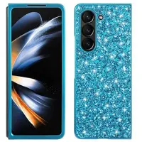 Mtp Products Samsung Galaxy Z Fold6 Glitter Series Hybrid Skal - Blå