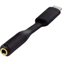 Renkforce Audio Adapterkabel [1x USB-C hane - 1x 3.5 mm guldkontakt hona] 8.00 cm Flexibel