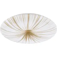 Eglo NIEVES 1 plafond Ø510 3710 lm vit/guld