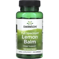 Swanson Health , Full Spektrum Lemon Balm, 500 mg, 60 kapslar
