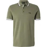 BOSS T-shirt 'Paddy' khaki / svart / vit