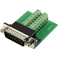 TRU COMPONENTS DSUB15M-16TB-2 1282790 D-Sub kontakt 90 ° Antal poler: 15 Skruv 1 st