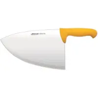 Jamon Ländskydd Arcos Couleur - Prof 298300 rostfritt stål Nitrum och mango Ergonomiskt gult polypropylenskaft och 28 cm blad, och
