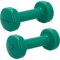 Spokey hantlar Shape 2 x 2 kg gröna