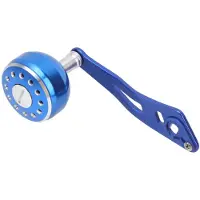 Fishine Fiskerulle Handtag Grepp Aluminiumlegering Baitcastingrulle Vipparm Ersättning 8x5mm B-typ Blå