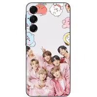 MANIACASE Skal - - Samsung Galaxy A16 - Silikon - Kpop BTS - Mjukt svart
