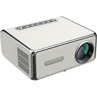 Honor Electronics Projektor 900 ANSI Lumen 2.4G+5G WiFi 1920*1080 Keystone-korrigering Bärbar projektor Fyrkärnig UK Plug silver