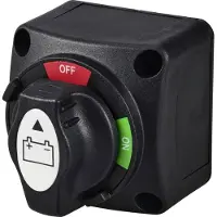 TRU COMPONENTS TC-11992196 Batteribrytare 12 V/DC, 50 V/DC 300 A 1x På/Av IPX8 1 st
