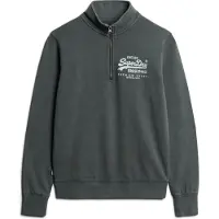 Superdry Classic Vl Graphic Tröja Med Halv Dragkedja