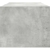 vidaXL TV-bänk betonggrå 80x31x25,5 cm konstruerat trä
