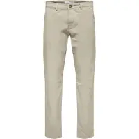 Selected Chinobyxa 'Miles Flex' beige