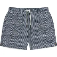 Superdry för män. M3010231A Baddräkt med tryck tillverkad av återvunnet marint material (S), Strandkläder, Återvunnen polyester, Hållbar, Ma